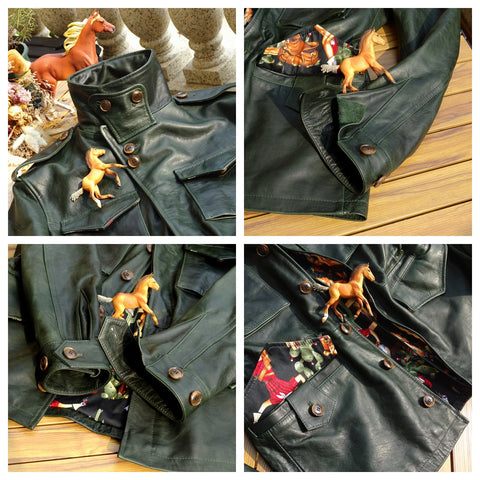 Men's M43 Field Leather Jacket