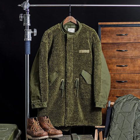 Polar Fleece Quilted M51 Trench Coat