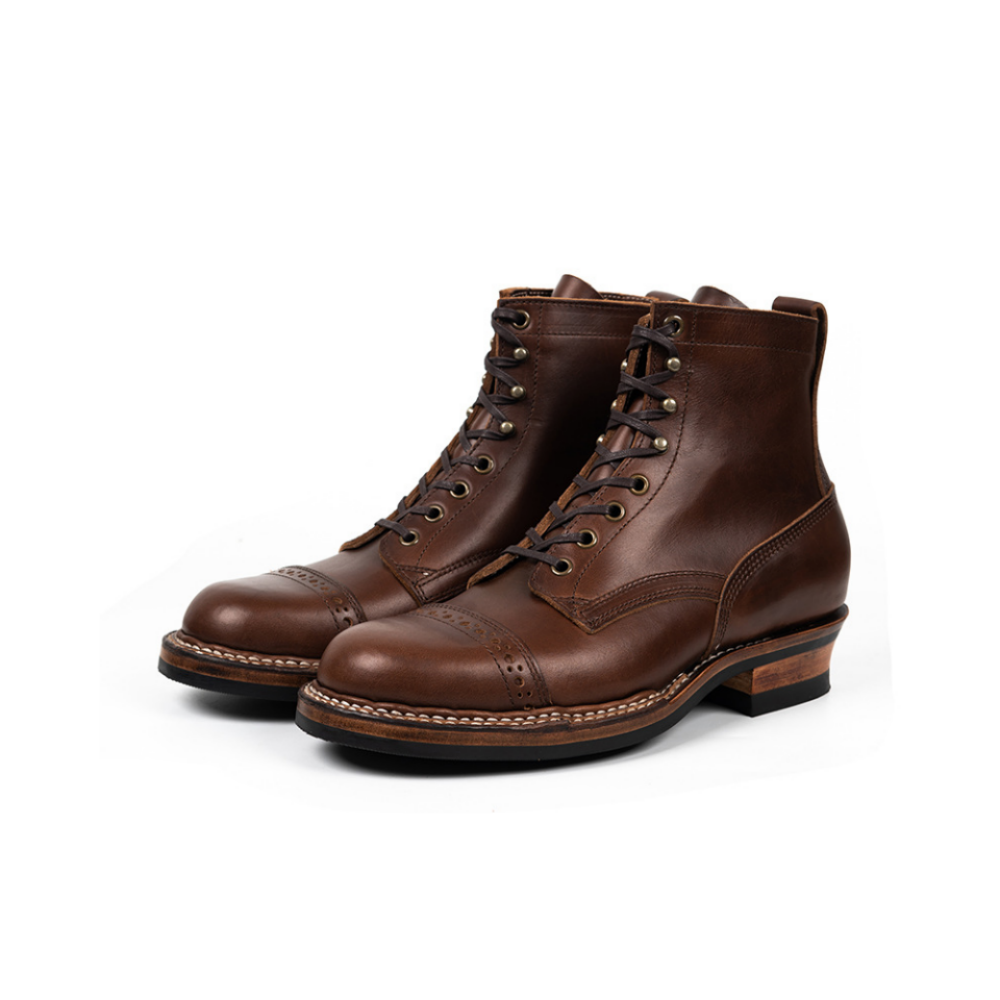 Brogue Service Boot Horween CXL Brown