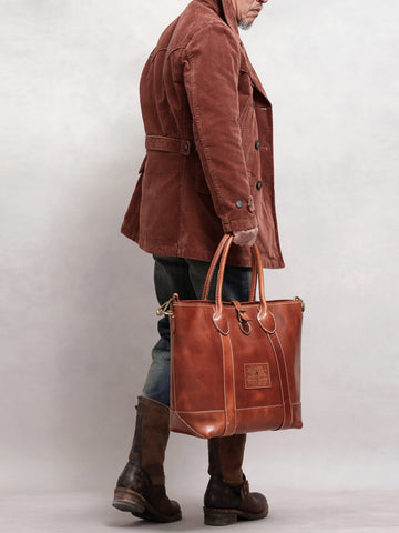 Men's Corduroy Pea Coat, Terracotta