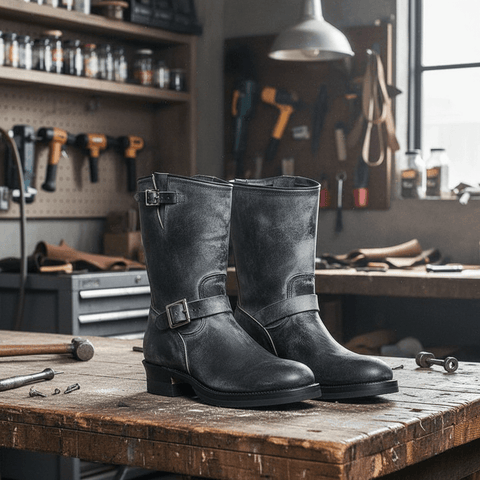 Men's Engineer Boots 501, Suportlo Calfskin