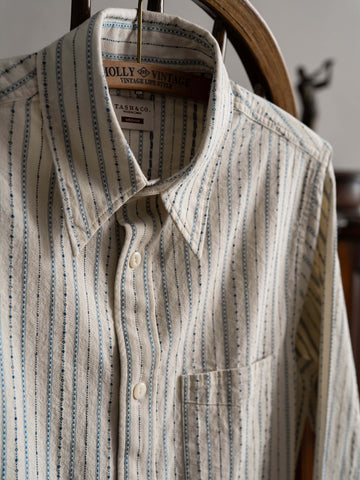 Men's IVY Style Cotton Jacquard Shirt