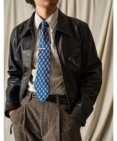 Men's IVY Style Cotton Jacquard Shirt