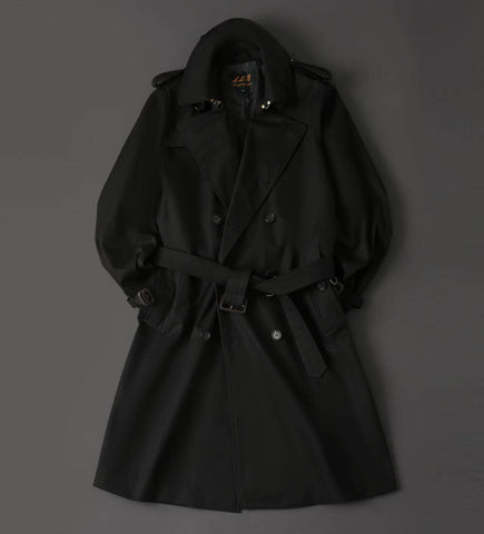 Men's Knee-Length Trench Coat, Classic Fit