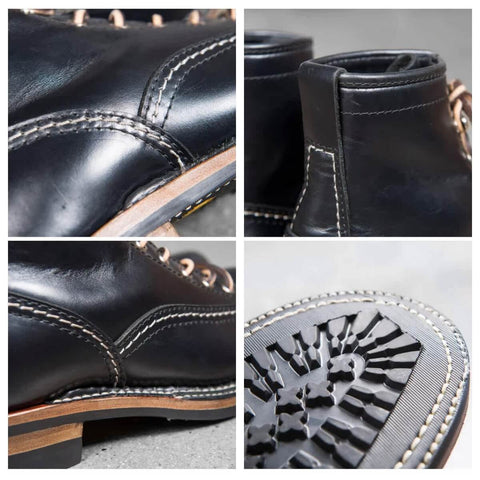 Men's Lace-To-Toe Boots, Full Aniline Leather