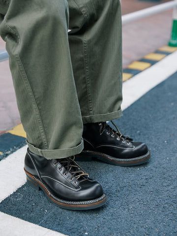 Men's Lace-To-Toe Boots, Full Aniline Leather