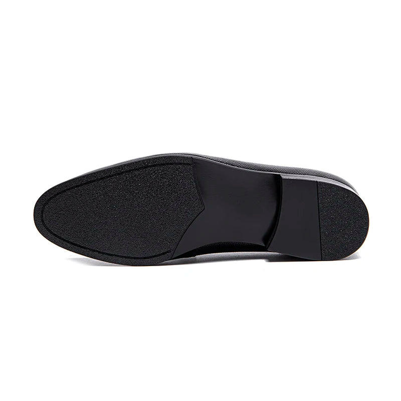 Mocassins en cuir avec mors pour homme