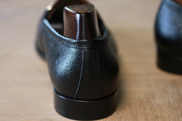 Mocassins en cuir avec mors pour homme