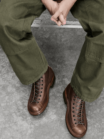 Men's Lineman Boots, Horween Predator