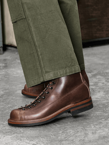 Men's Lineman Boots, Horween Predator