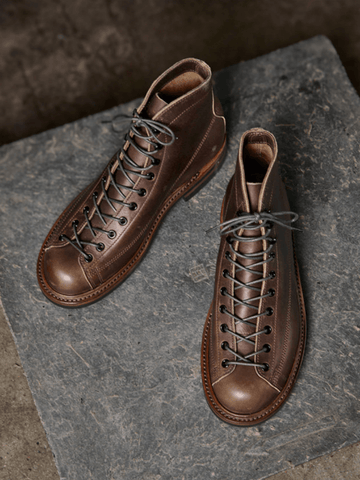 Men's Lineman Boots, Horween Predator