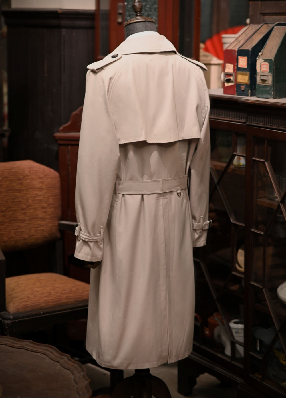 Men's Long Trench Coat