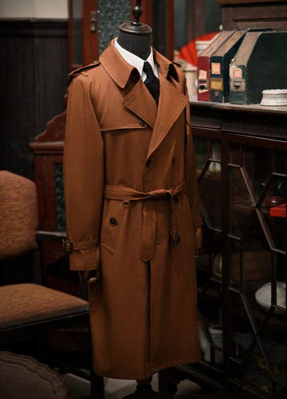 Men's Long Trench Coat