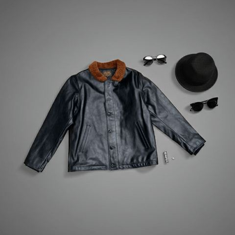 Men's N-1 Leather Deck Jacket