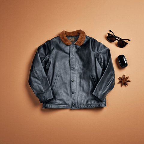 Men's N-1 Leather Deck Jacket