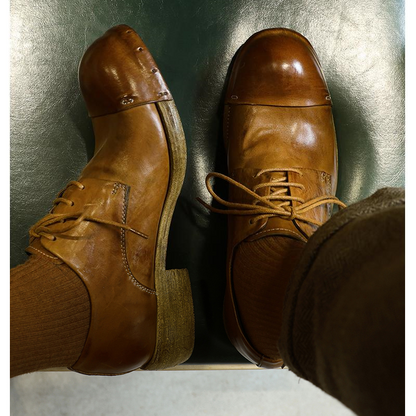 Men's Retro Derby Shoes