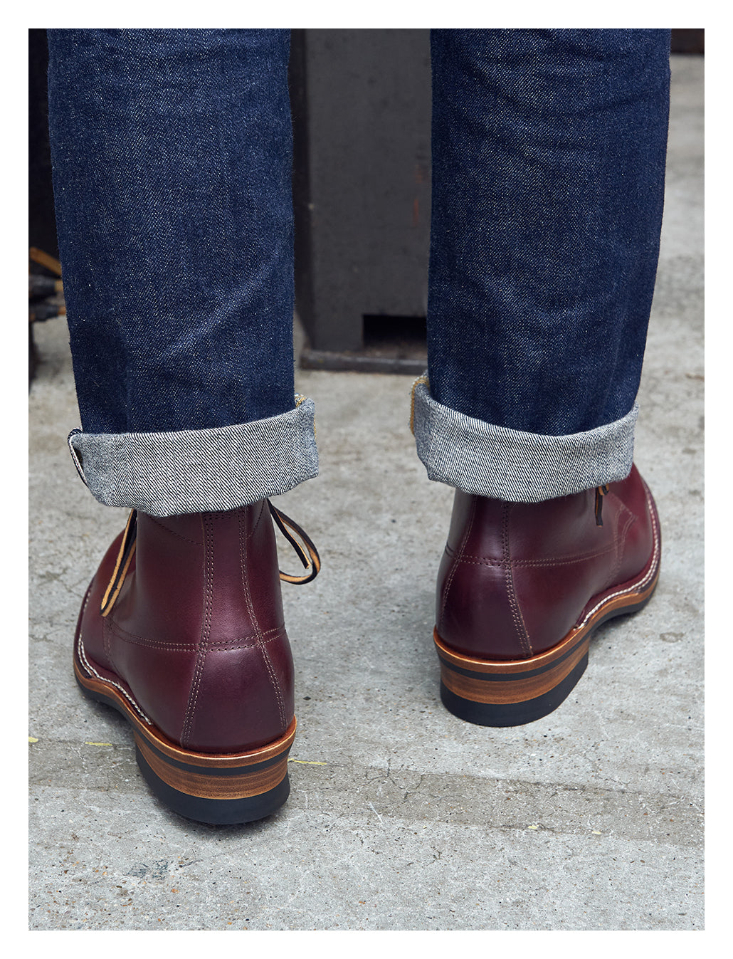 Bottes en bois pour hommes