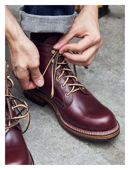 Bottes en bois pour hommes