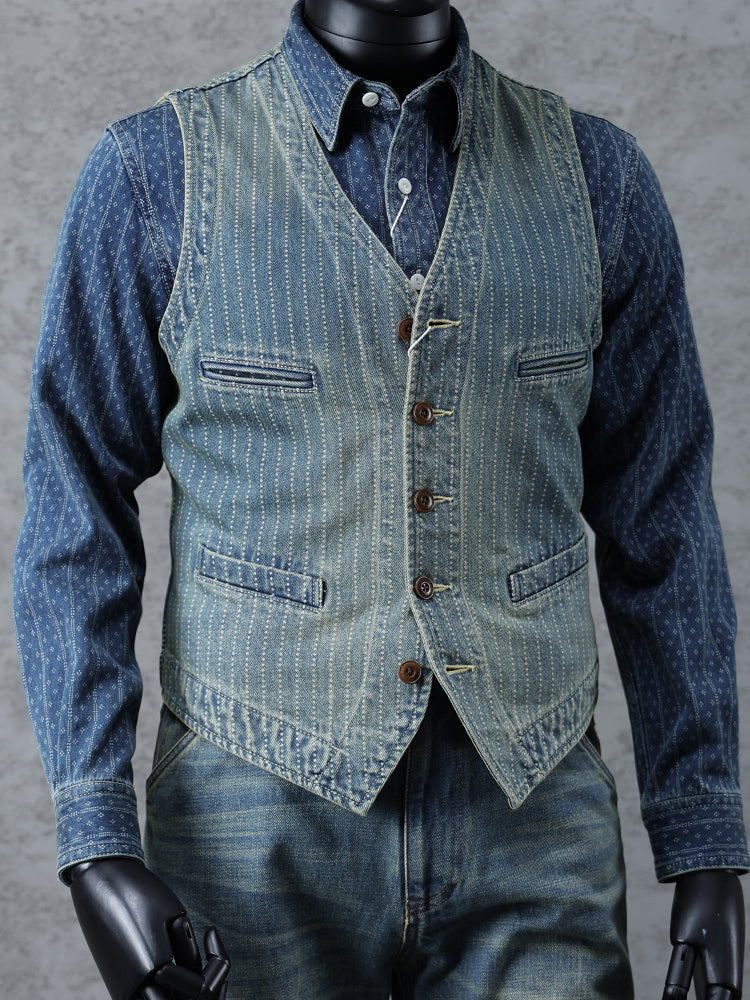 dress shirt vest jeans Does this vest work with double denim? : r/mensfashion