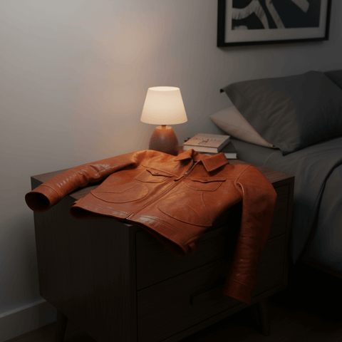 Men's Mendoza Leather Jacket, Horsehide