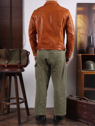 Men's Mendoza Leather Jacket, Horsehide