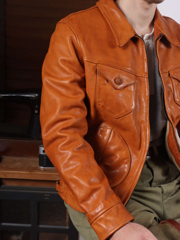 Men's Mendoza Leather Jacket, Horsehide