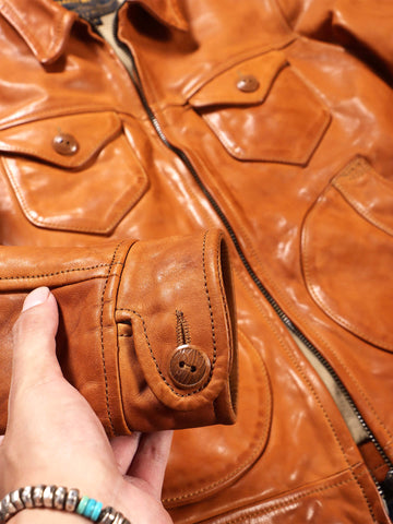 Men's Mendoza Leather Jacket, Horsehide