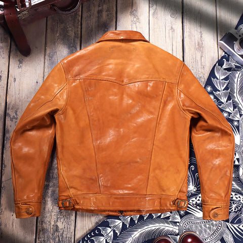 Men's Mendoza Leather Jacket, Horsehide