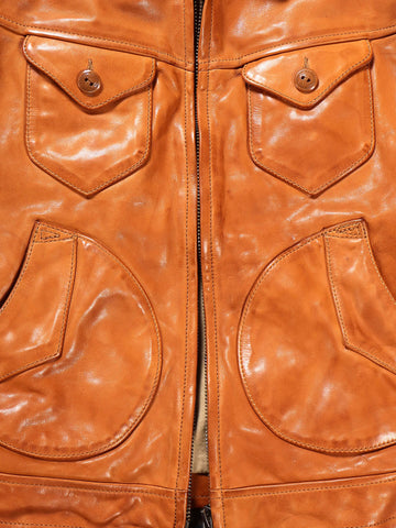 Men's Mendoza Leather Jacket, Horsehide