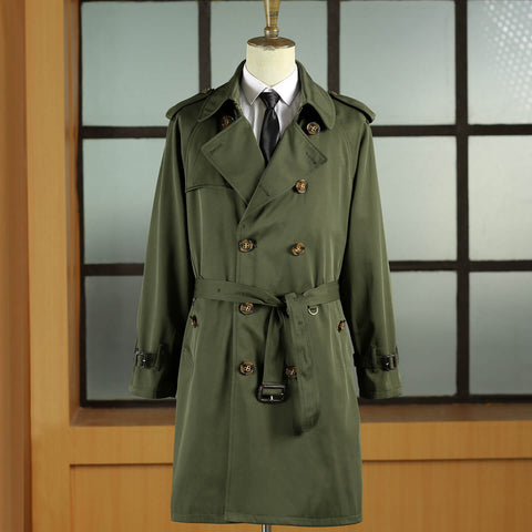 Men's Long Trench Coat