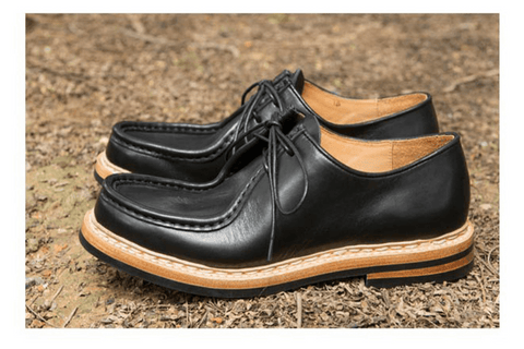 Men's Moccasin Shoes, Horween Leather