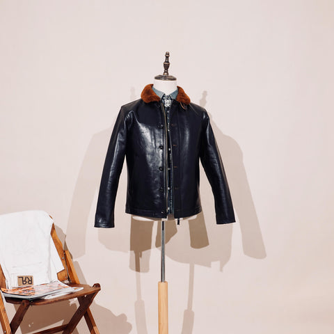 Men's N-1 Leather Deck Jacket