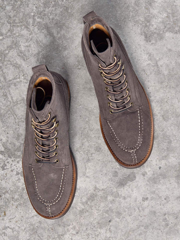 Men's Norwegian Toe Logger Boots, Kudu Reverse