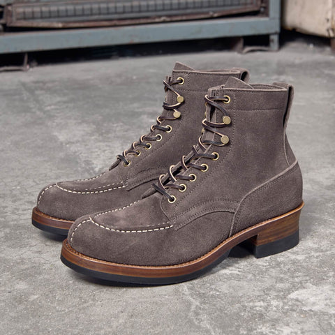 Men's Norwegian Toe Logger Boots, Kudu Reverse