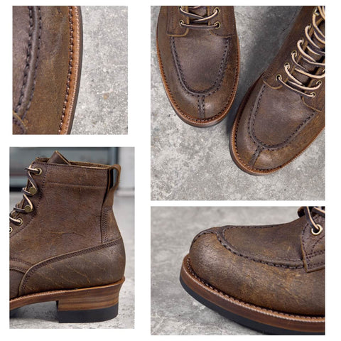 Men's Norwegian Toe Logger Boots, Metalic Rambler