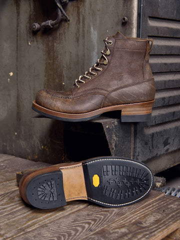 Men's Norwegian Toe Logger Boots, Metalic Rambler