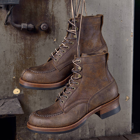 Men's Norwegian Toe Logger Boots, Metalic Rambler