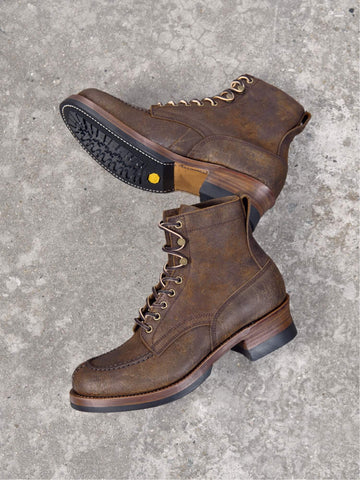Men's Norwegian Toe Logger Boots, Metalic Rambler
