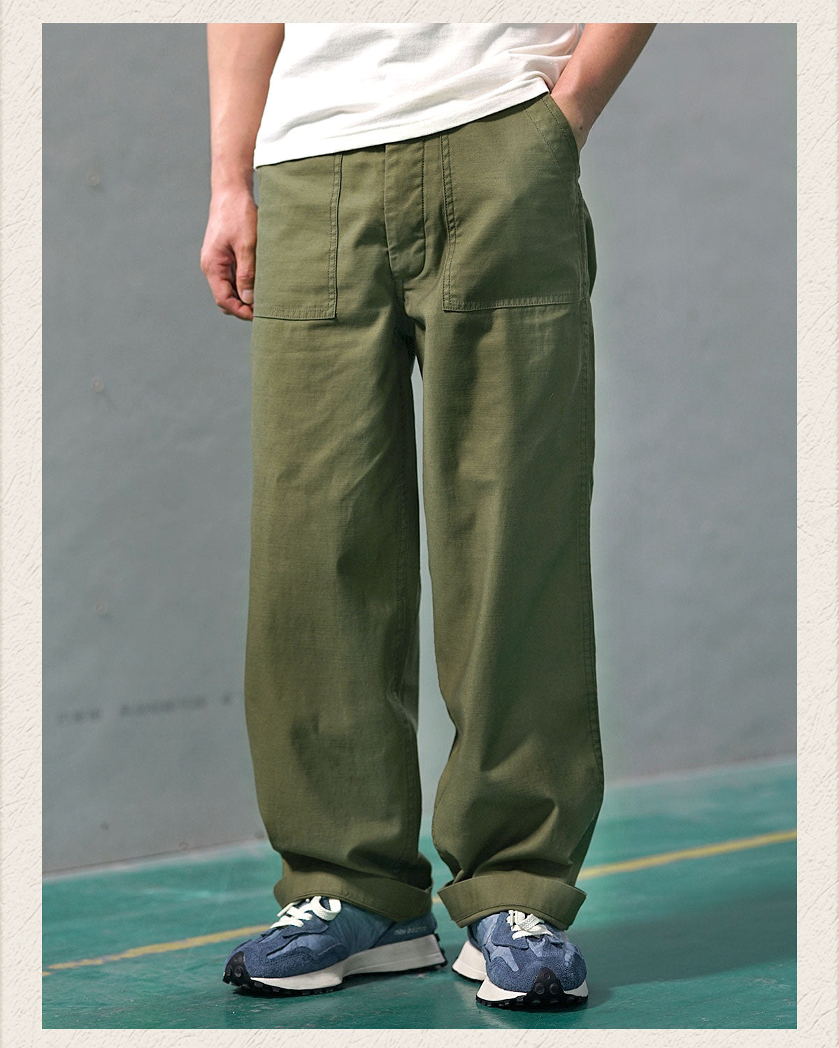 1947s U.S. Army OG-107 Baker Pants