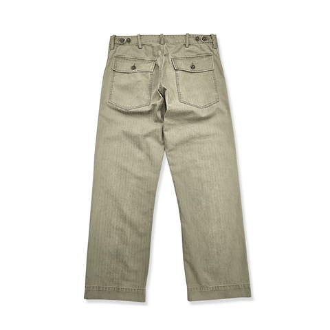 Men's OG-107 HBT Pants, Khaik Green