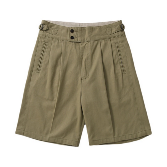1940s British Army Shorts Double Pleated