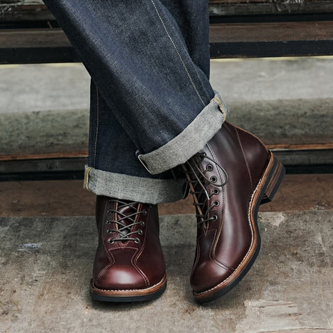 Men's Puncher Boots, Teacore Cowhide