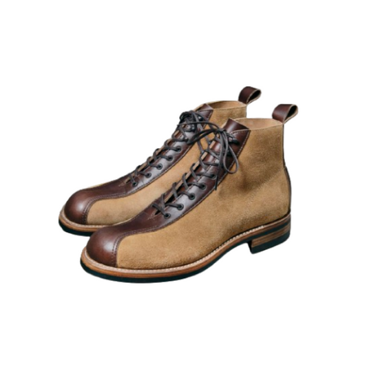 Men's Patchwork Boxing Boots CXL