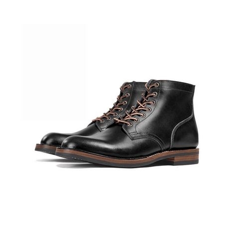 Men's Plain Toe Boots