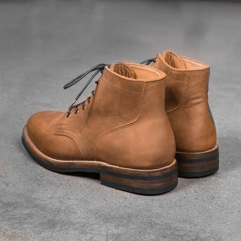 Men's Plain Toe Boots