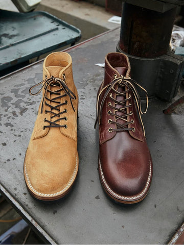 Men's Plain Toe Boots