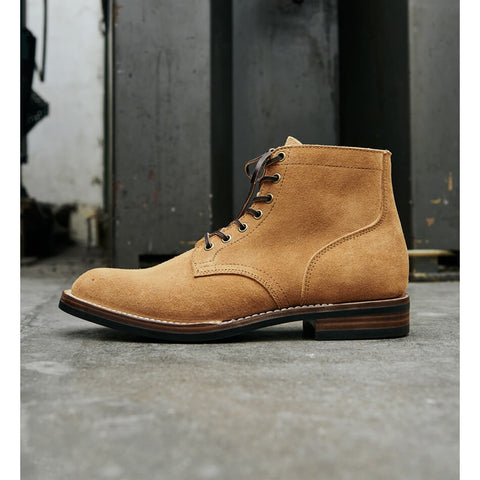 Men's Plain Toe Boots