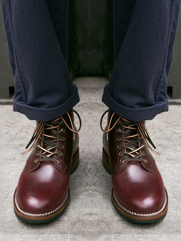 Men's Plain Toe Boots