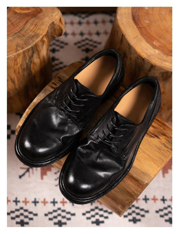 Men's Plain Toe Derby Shoes