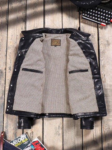 Men's Ranch Leather Jacket Goatskin
